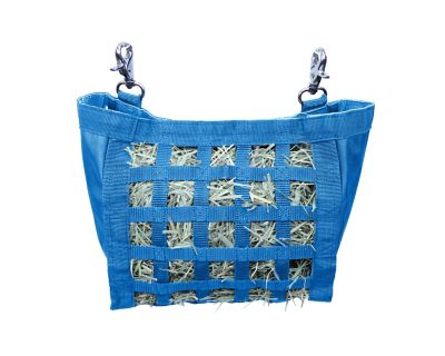 cuteNfuzzy Superior Small Pet Hanging Hay Bag for Guinea Pigs and Rabbits, Petroleum, Small