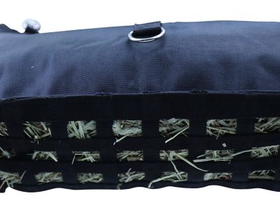 Image showing  Superior Small Pet Hanging Hay Bag for Guinea Pigs and Rabbits, Pink, Medium