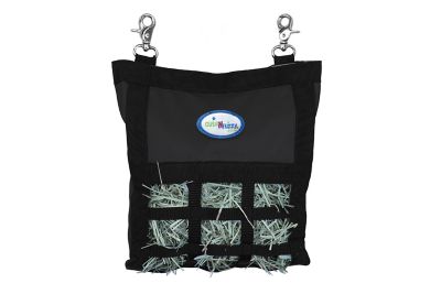 Image showing  Nylon Small Animal Hay Bag for Guinea Pigs and Rabbits with Super Tough Bottom, Black, Small