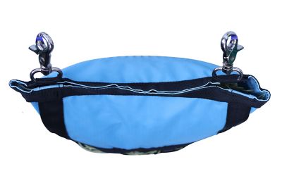 Image showing  Nylon Small Animal Hay Bag for Guinea Pigs and Rabbits with Super Tough Bottom, Pink, Large