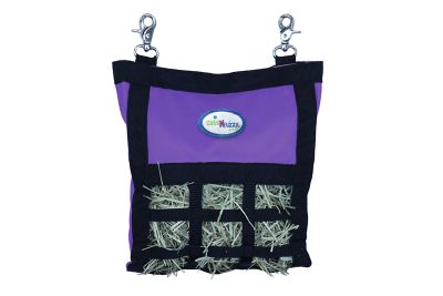 Image showing  Nylon Small Animal Hay Bag for Guinea Pigs and Rabbits with Super Tough Bottom, Purple, Small
