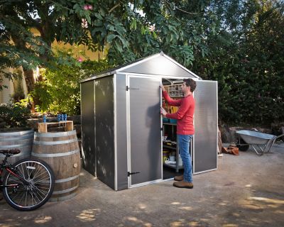 Image showing  6 ft. x 5 ft. Rubicon Shed, Gray