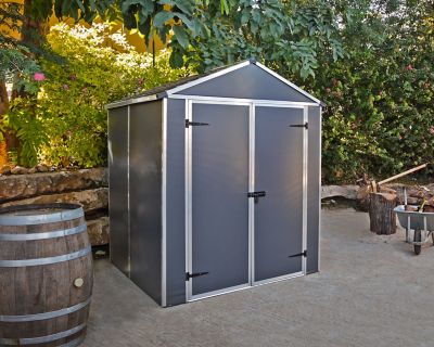 Image showing  6 ft. x 5 ft. Rubicon Shed, Gray