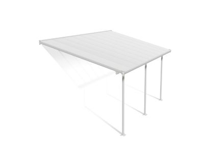 Canopia by Palram 10 ft. x 18 ft. Feria Patio Cover, White
