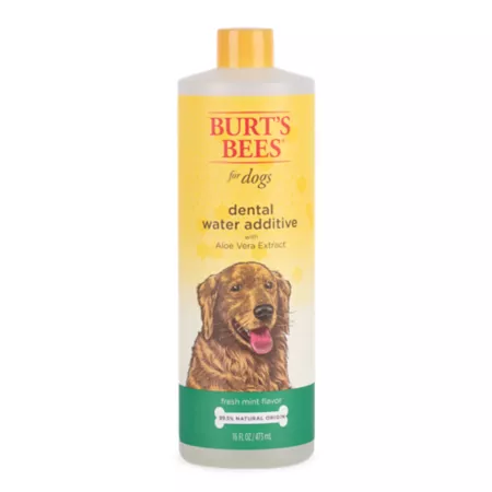 Burt's Bees Core Dental Water Additive for Dogs 16 oz. Dog Teeth Cleaning & Breath Freshening