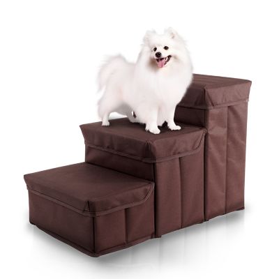 Precious Tails Homebase Padded Pet Storage Foldable Steps