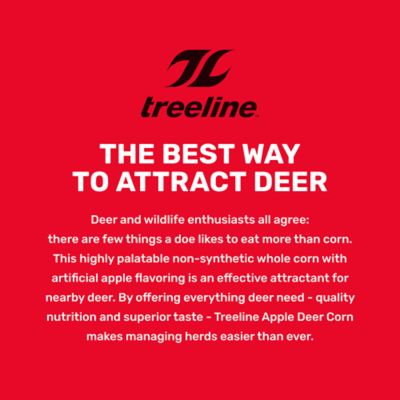 treeline Apple Flavor Deer Corn, 40 lb. Bag at Tractor Supply Co.
