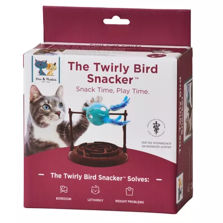 Twirly bird cat toy from ethical products Cat Chasers & Teasers