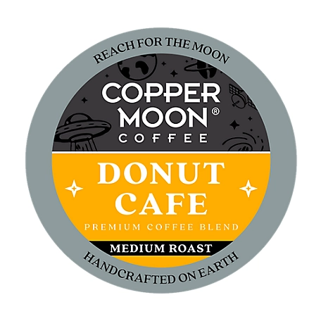 Copper Moon Coffee Single Serve Coffee Pods for Keurig K-Cup Brewers, Donut Cafe Blend, 292177