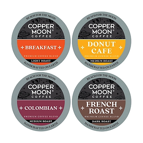 Copper Moon Coffee Single Serve Coffee Pods for Keurig K-Cup Brewers, Variety pk., 292211