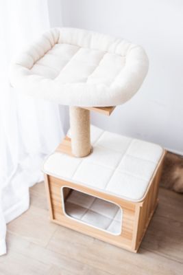 Image showing 8 th Catry 30 in. Minimalist Cedar Cat Tree