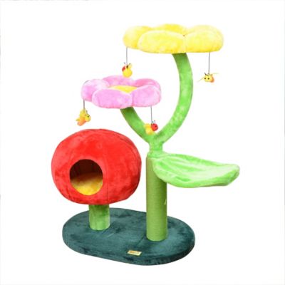 Image showing 9 th Catry 40 in. Gumdrop Multi-Activity Cat Tree