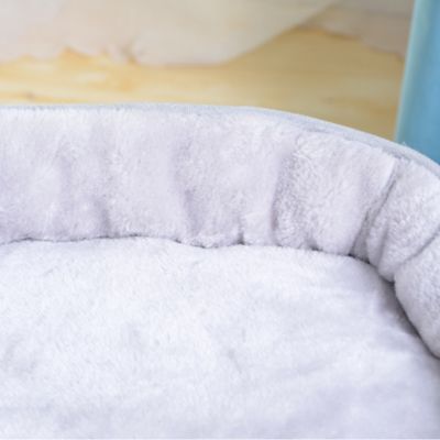 Image showing 5 th Catry Mellow Cat Bed with Sisal Scratching Post, 22.8 in.