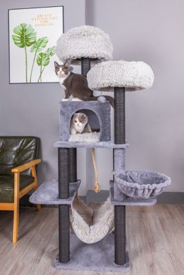 Image showing 6 th Catry 63 in. Babylon Cat Tree