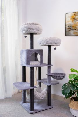 Image showing 7 th Catry 63 in. Babylon Cat Tree
