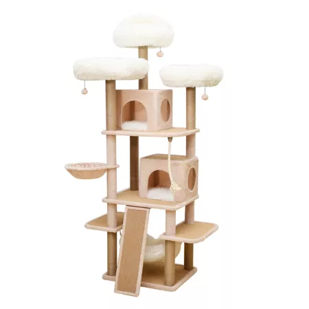 Catry 74.5" 7-Tier Castle Cat Tree Cat Trees & Condos