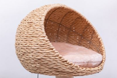 Image showing  29 in. 2-Level Lookout Cat Tree with Sisal Scratching Post