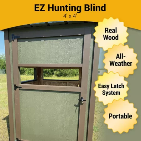 EZ Hunt hunting blind for 1 person Tower & Box Blinds