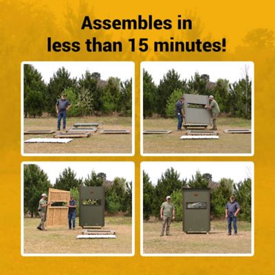 Image showing 9 th EZ Hunt 1-Person Hunting Blind