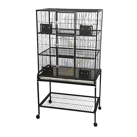 A&E Cage 32 in. x 21 in. 3 Level Animal Cage