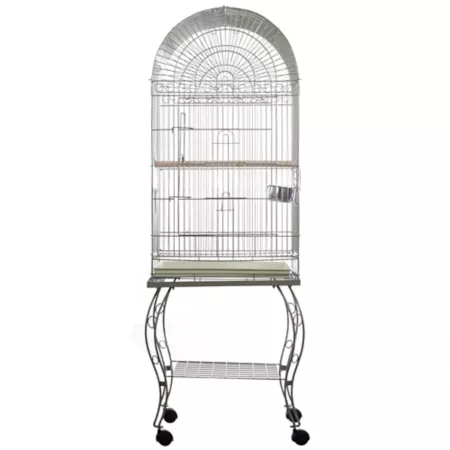 A&E Cage 20 in x 20 in Economy Dome Top Cage 600A PLATINUM Pet Bird Cages