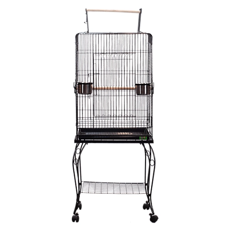 A&E Cage 20 in. x 20 in. Economy Play Top Cage, 600H BLACK