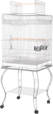 A&E Cage 20 in. x 20 in. Economy Play Top Cage, 600H WHITE