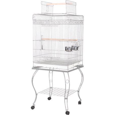 A&E Cage 20 in. x 20 in. Economy Play Top Cage, 600H WHITE