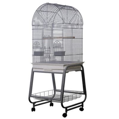 Image showing  22 in. x 17 in. Opening Top Cage with Stand, 701 PLATINUM