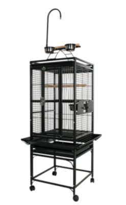A&E Cage 18 x 18 in. Playtop Cage 3/4 in. Bar Space, 8001818 BLACK