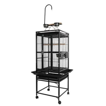 A&E Cage 18 x 18 in Cage for 3/4 in game board Bar space 8001818 BLACK Pet Bird Cages