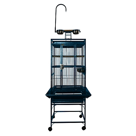 A&E Cage 18 x 18 in. Playtop Cage 3/4 in. Bar Space, 8001818 BLUE
