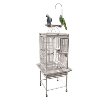 A&E Cage 18 x 18 in. Playtop Cage 3/4 in. Bar Space, 8001818 PLATINUM