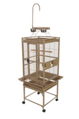 A&E Cage 18 x 18 in. Playtop Cage 3/4 in. Bar Space, 8001818 SANDSTONE