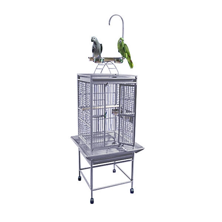 A&E Cage 18 x 18 in. Playtop Cage 3/4 in. Bar Space, 8001818 STAINLESS STEE