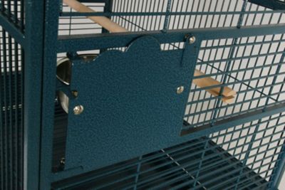 Image showing 2 th A&E Cage 32 x 23in. Playtop Cage 5/8 in. Bar Space, 8003223, Blue
