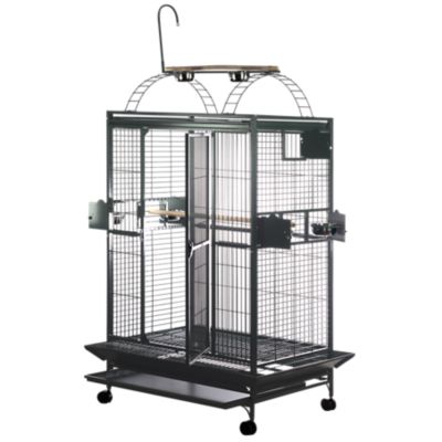 Image showing  40 in. x 30 in. Playtop Cage 1 in. Bar Space, 8004030 BLACK