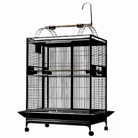 A&E Cage 48 in x 36 in Playtop Bird Cage 1 in Bar Space Pet Bird Cages