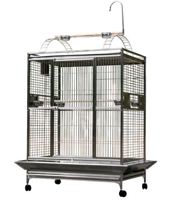 A&E Cage 48 in. x 36 in. Playtop Cage 1 in. Bar Space, 8004836 PLATINUM