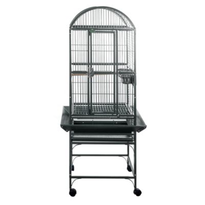 A&E Cage 18 x 18 in. Dometop Cage 3/4 in. Bar Space, 9001818 BLACK