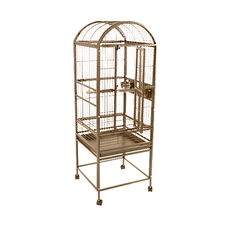 A&E Cage 18 x 18 in. Dometop Cage 3/4 in. Bar Space, 9001818 SANDSTONE