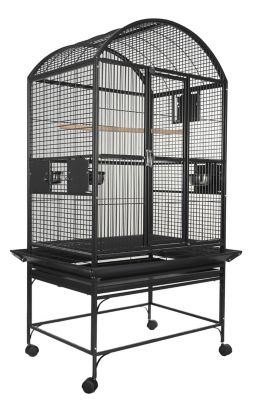 A&E Cage 32 x 23 in. Dometop Cage 5/8 in. Bar Space, 9003223 BLACK