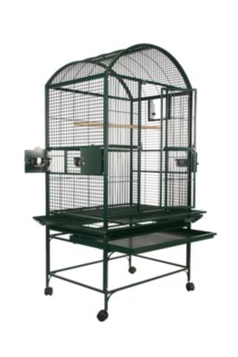 Image showing  32 x 23 in. Dometop Cage 5/8 in. Bar Space, 9003223 GREEN