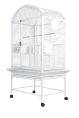 A&E Cage 32 x 23 in. Dometop Cage 5/8 in. Bar Space, 9003223 WHITE