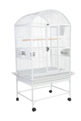 Image showing  32 x 23in. Dometop Cage 5/8 in. Bar Space, 9003223, White