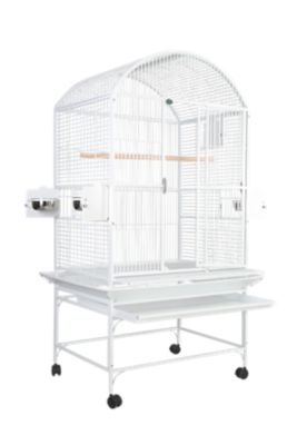 Image showing  32 x 23in. Dometop Cage 5/8 in. Bar Space, 9003223, White
