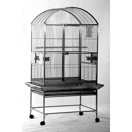 A&E Cage 32 in. x 23 in. Dome-Top Bird Cage with 5/8 in. Bar Space