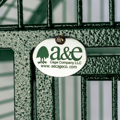 Image showing  36 in. x 28 in. Dometop Cage 1 in. Bar Space, 9003628 GREEN