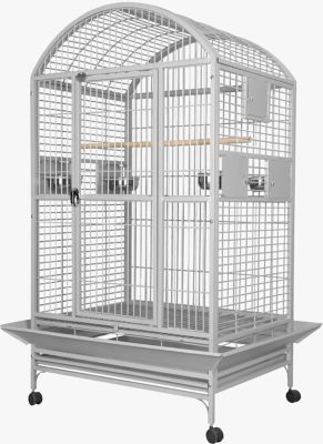 A&E Cage 36 in. x 28 in. Dometop Cage 1 in. Bar Space