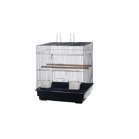 A&E Cage 18" x 14" Lightweight Wire Flat Top Cage AE1814F BLACK SP Pet Bird Cages